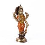 Elegant Brass Standing Lord Vishnu Idol