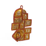 9.4 Inch Pure Brass Vastu Plate Wall Decor