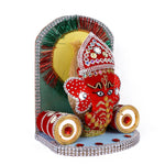 Ganesha Singhasan (Green)