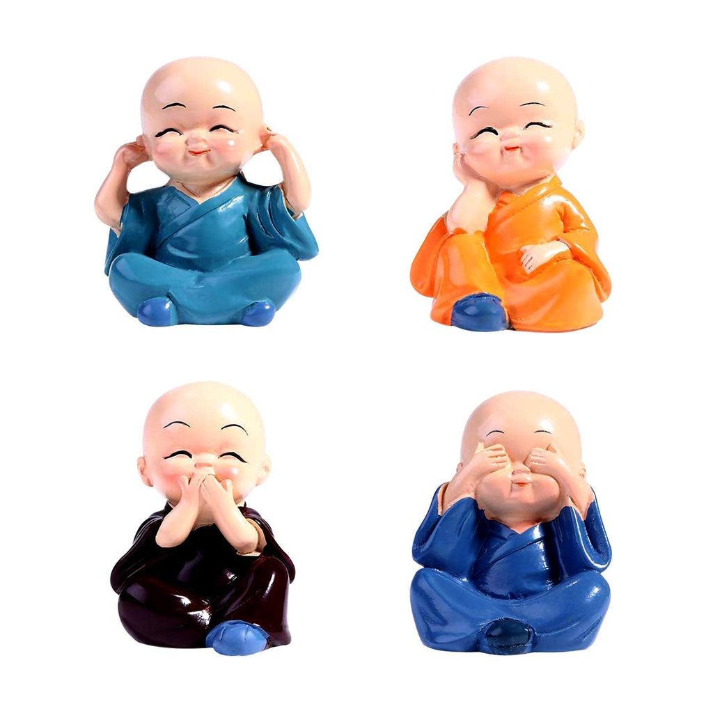 Laughing Monk / Buddha idol, radiating joy and serenity, symbolizing happiness, inner peace, and wisdom through the gentle smile and peaceful posture. India’s Largest Pooja Accessories Brand – www.satvikstore.in 