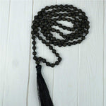 Lava Crystal Mala for Reiki Healing – 6 MM Beads