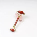 Red Jasper Face Roller with Gua Sha – Grounding & Skin Vitality