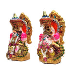 Lakshmi Ganesha Traditional Clay Statue Puja Store Online Pooja Items Online Puja Samagri Pooja Store near me www.satvikstore.in
