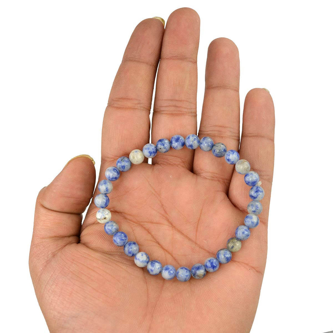 Authentic Sodalite Crystal Bracelet for Reiki Healing 6 MM