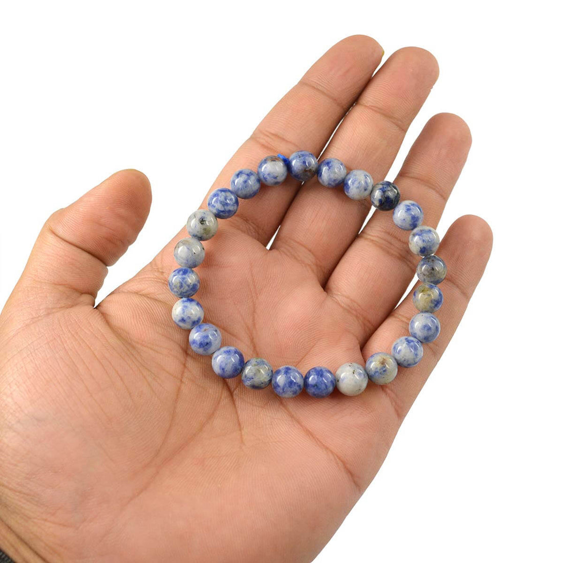 Authentic Sodalite Crystal Bracelet for Reiki Healing 8 MM