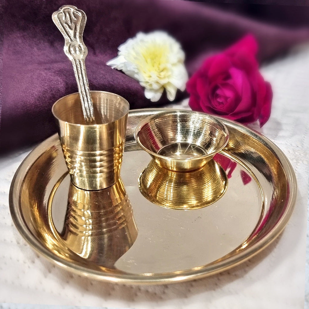 Special Gopal ji Bhog Pooja Thali (5 Inch) Puja Store Online Pooja Items Online Puja Samagri Pooja Store near me www.satvikstore.in