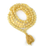 Yellow Calcite Mala for Chakra & Spiritual Healing