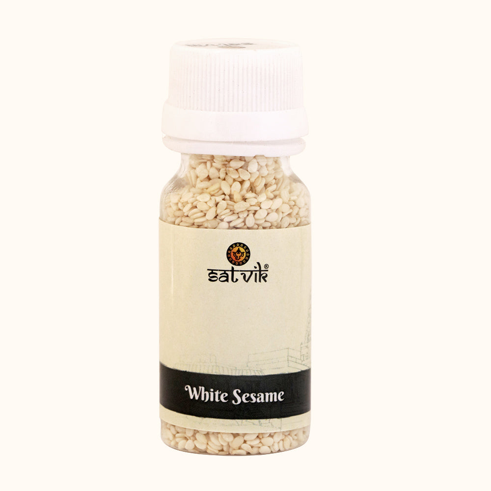 Buy White Sesame | Safed Till | Shop Online | Satvikstore.in.  White Sesame Seeds or Safed Til For Puja