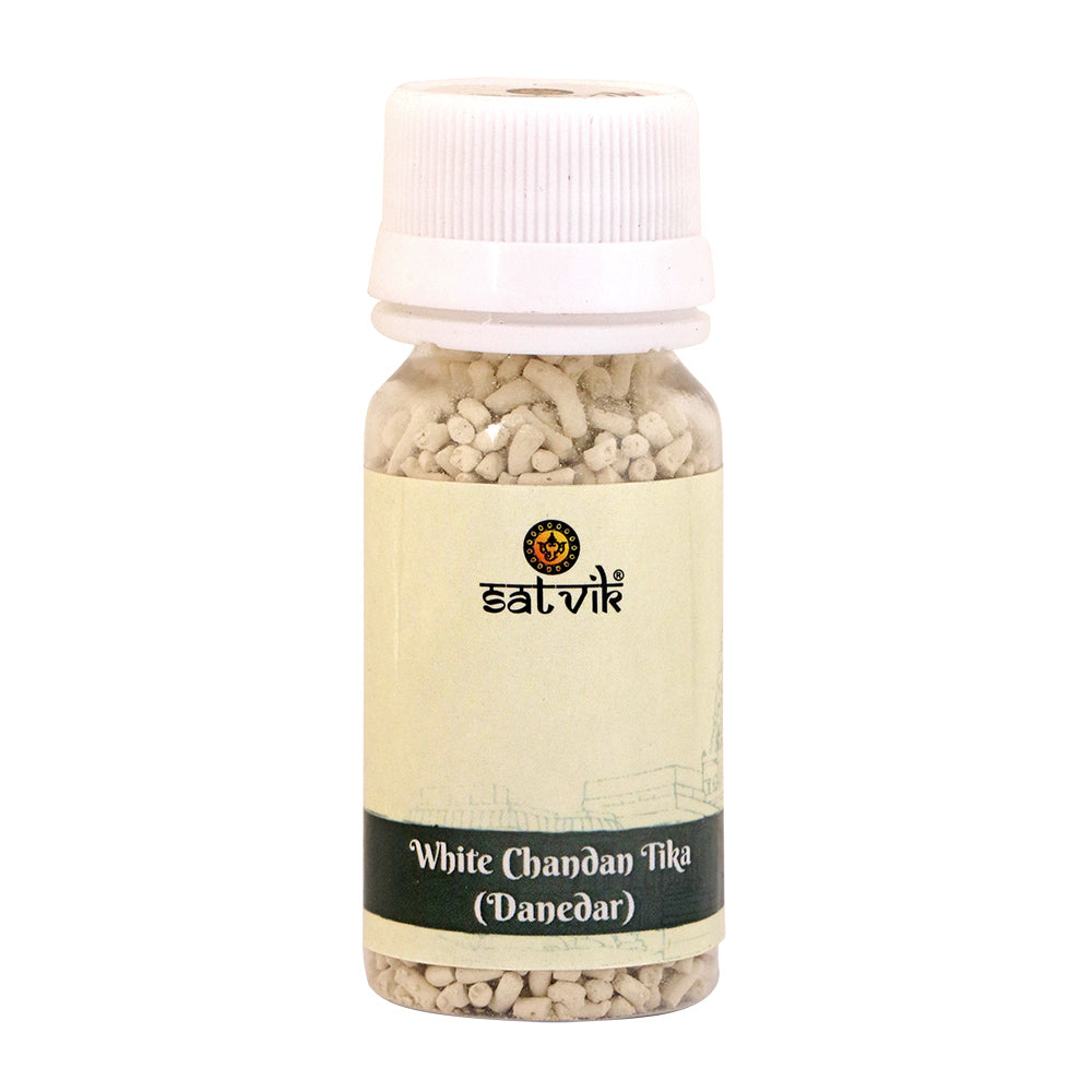 White Chandan/Gopi Chandan Tika Danedar