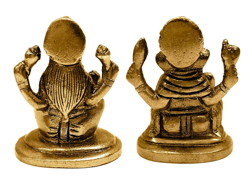 Brass Laxmi Ganesh Idol Puja Store Online Pooja Items Online Puja Samagri Pooja Store near me www.satvikstore.in