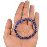 Authentic Lapis Crystal Bracelet for Reiki Healing 6 MM
